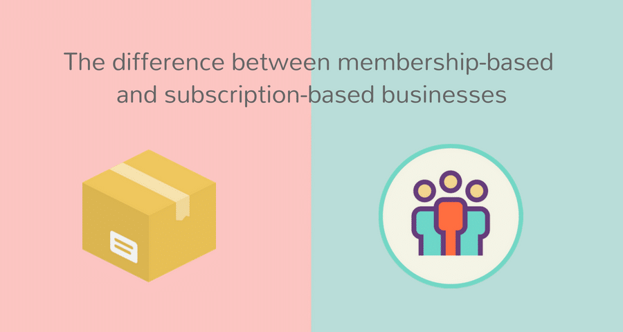 difference between membership and subscription
