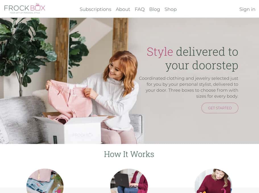 frock box